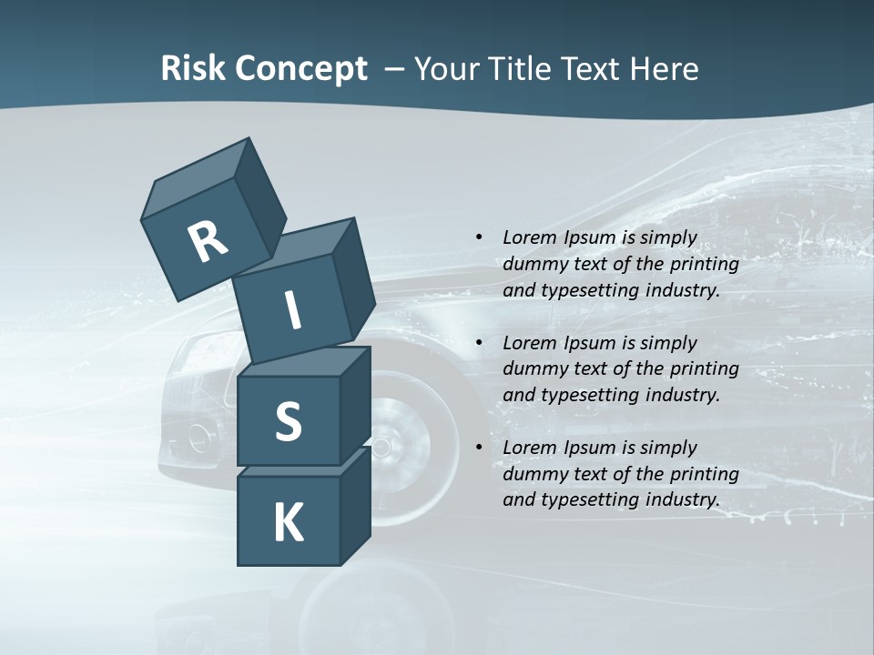 Modern Wheel View PowerPoint Template