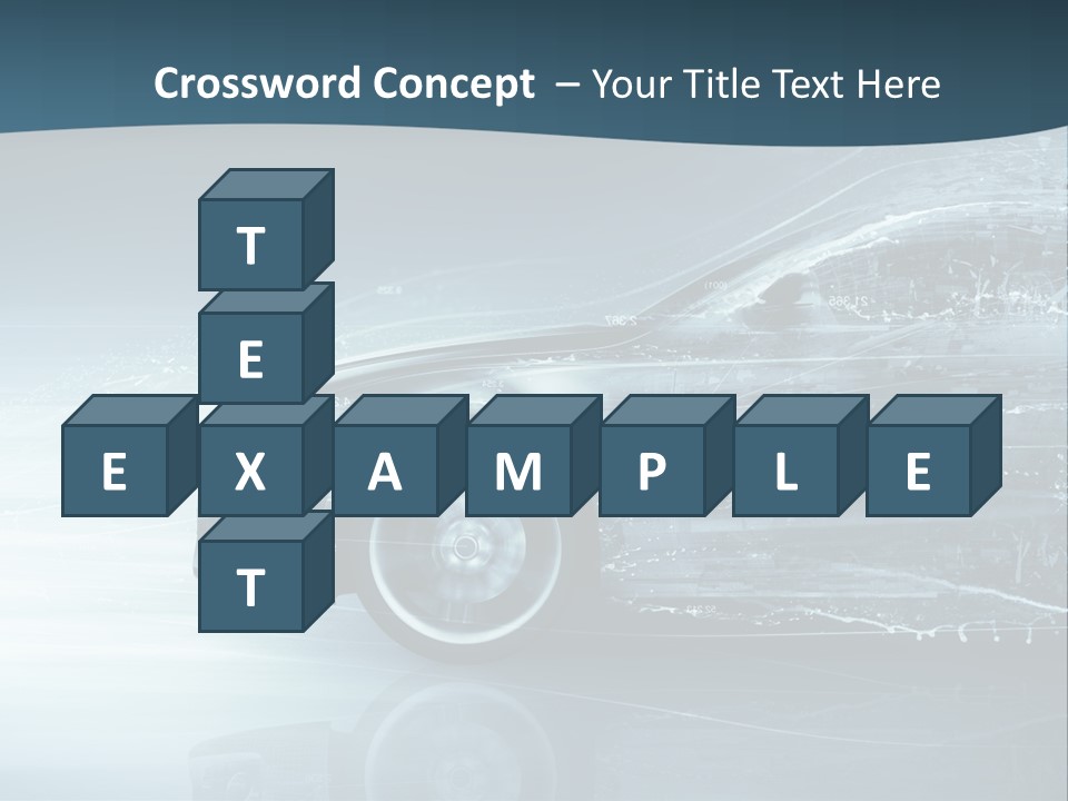 Modern Wheel View PowerPoint Template