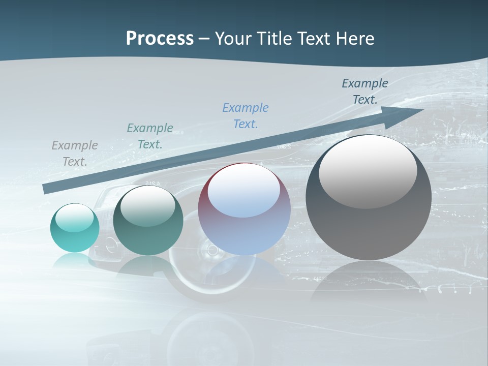 Modern Wheel View PowerPoint Template