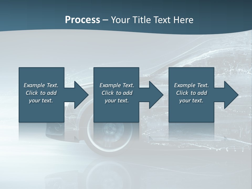 Modern Wheel View PowerPoint Template