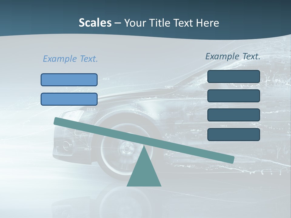 Modern Wheel View PowerPoint Template