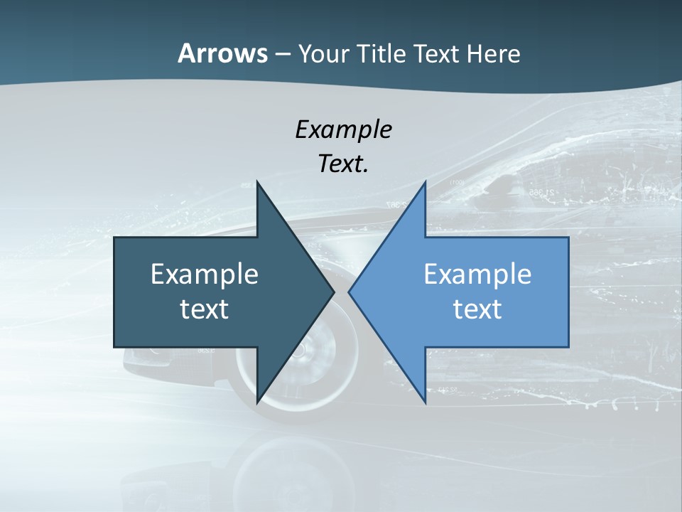 Modern Wheel View PowerPoint Template