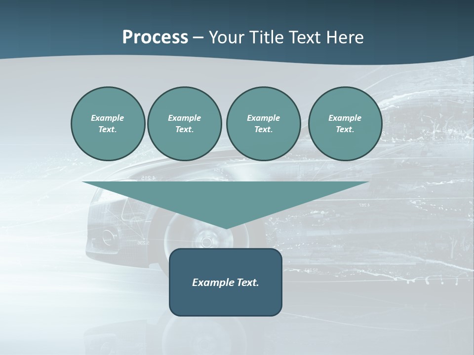 Modern Wheel View PowerPoint Template