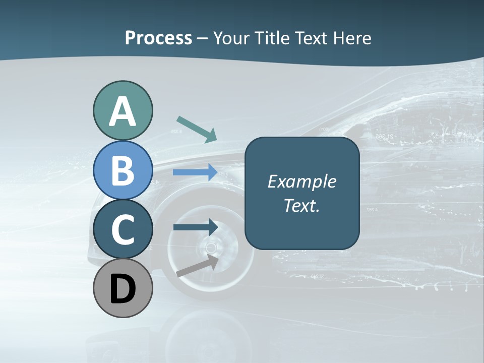 Modern Wheel View PowerPoint Template