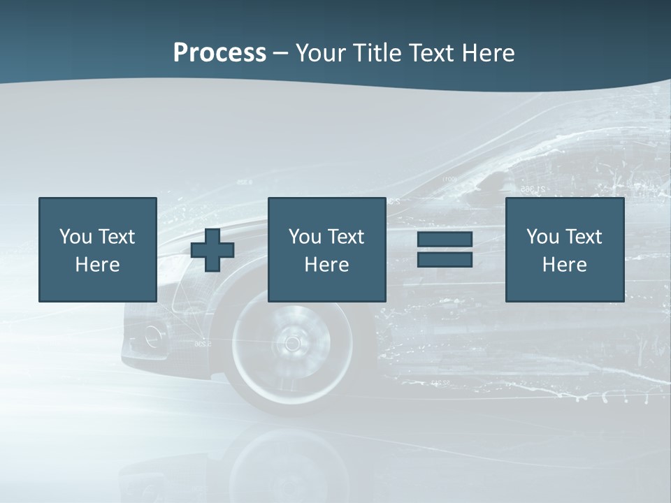 Modern Wheel View PowerPoint Template