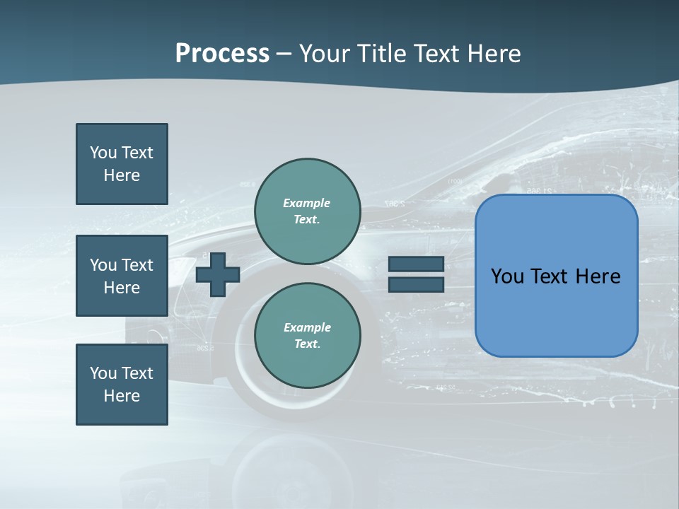 Modern Wheel View PowerPoint Template