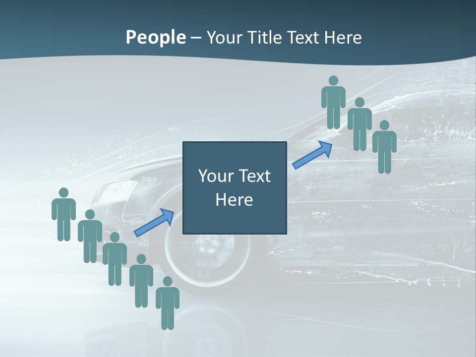 Modern Wheel View PowerPoint Template