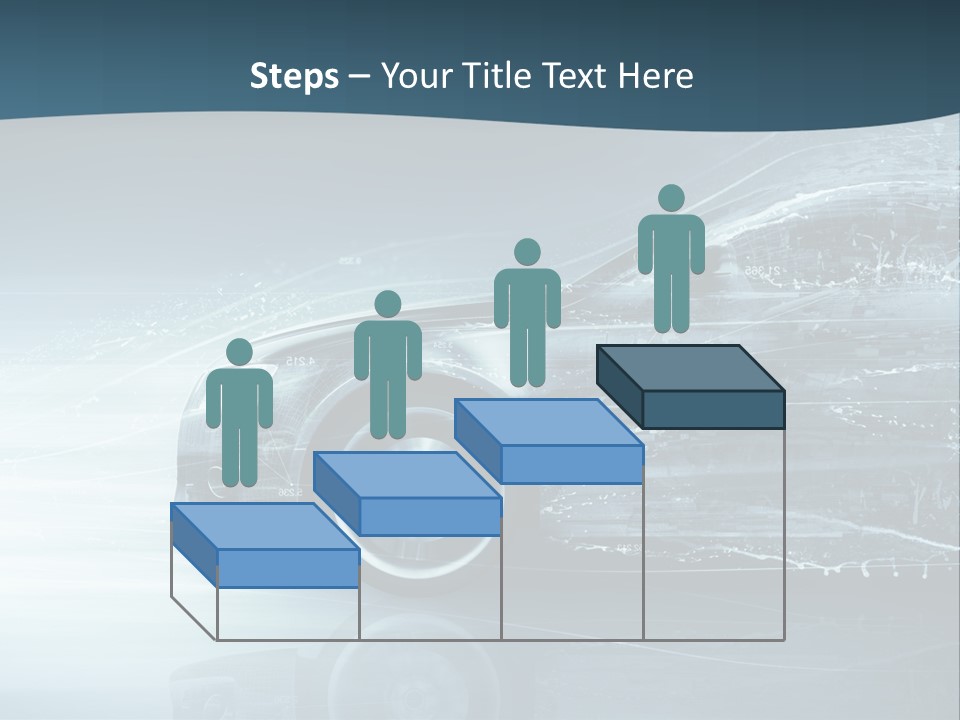 Modern Wheel View PowerPoint Template