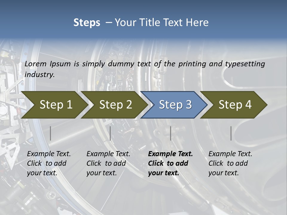 Mechanical Detail Technology PowerPoint Template