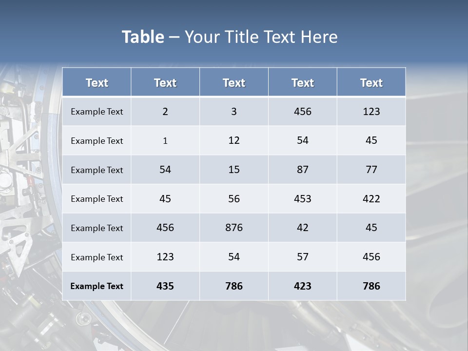 Mechanical Detail Technology PowerPoint Template