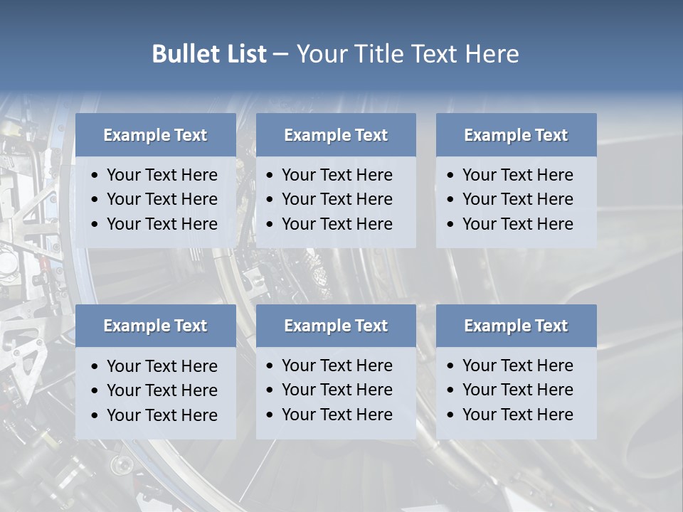 Mechanical Detail Technology PowerPoint Template