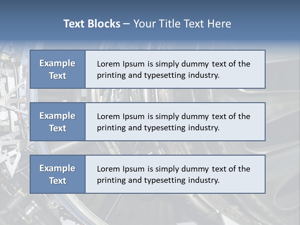 Mechanical Detail Technology PowerPoint Template