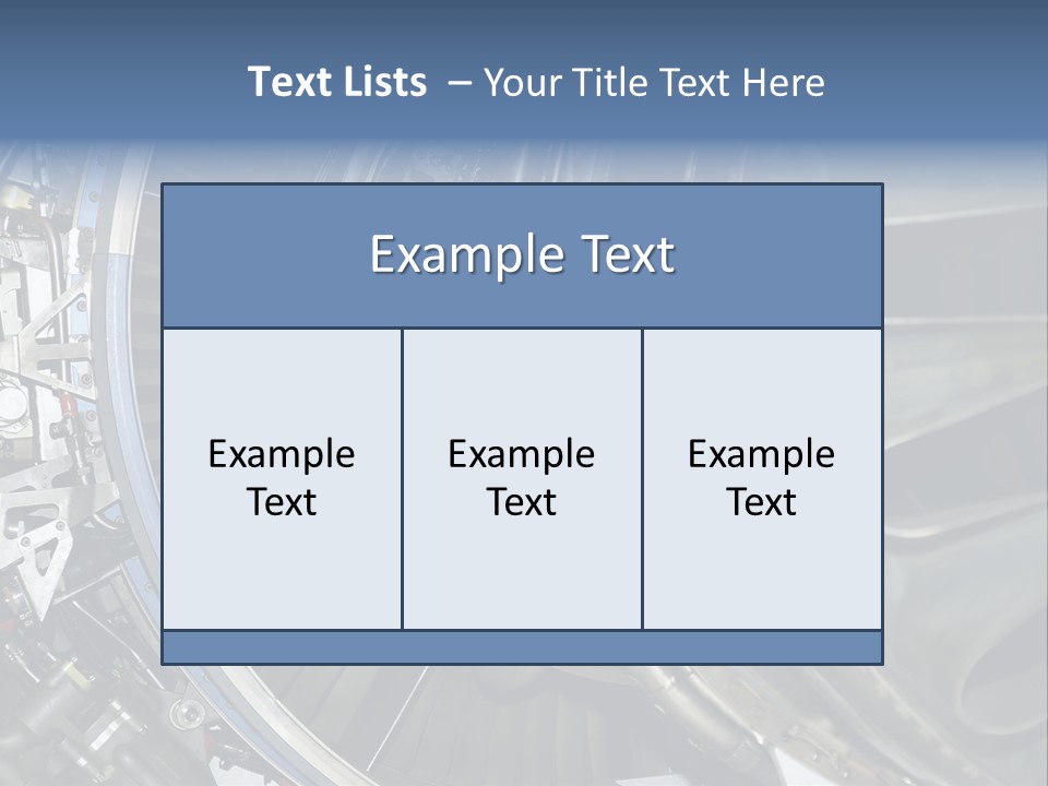 Mechanical Detail Technology PowerPoint Template