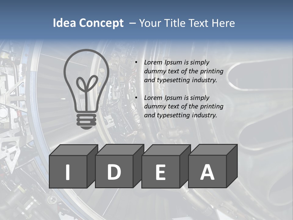 Mechanical Detail Technology PowerPoint Template