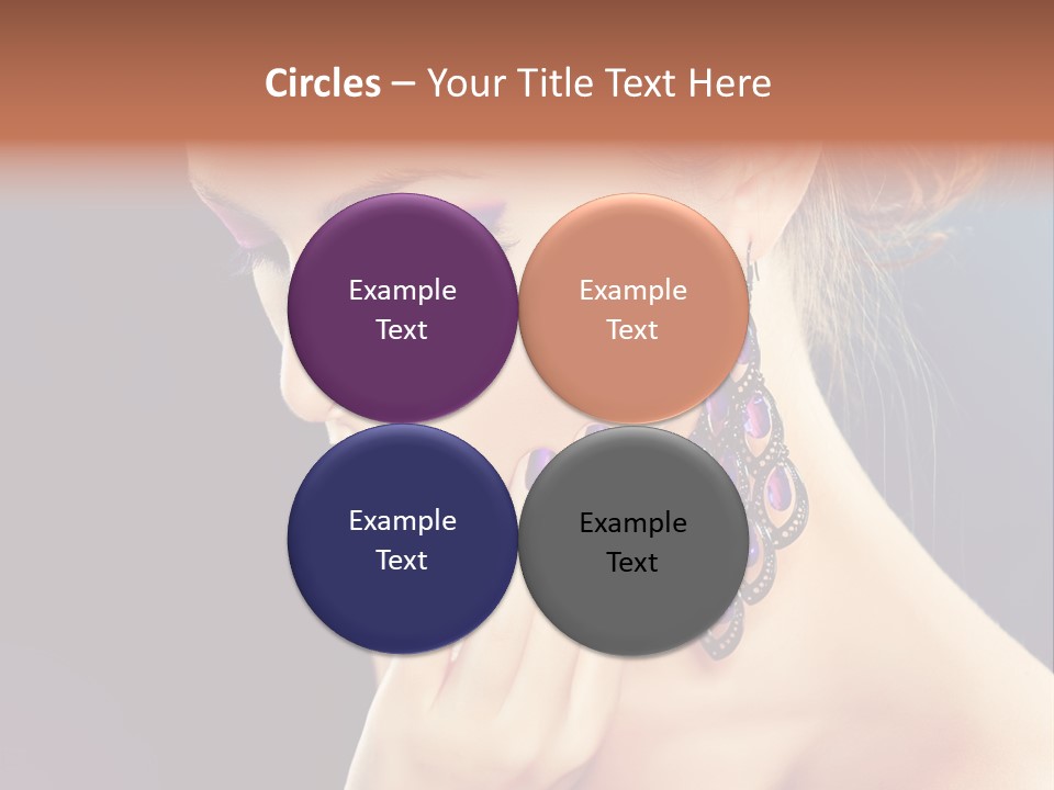 Manicure Beauty Salon Elegance PowerPoint Template