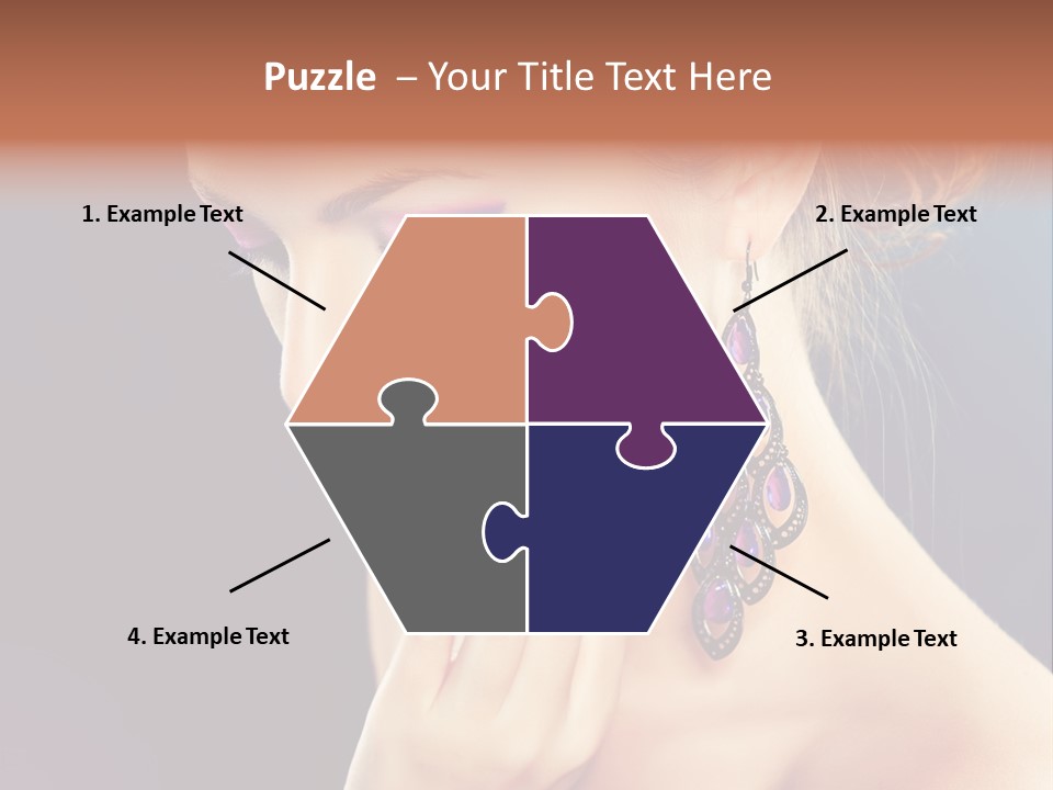 Manicure Beauty Salon Elegance PowerPoint Template