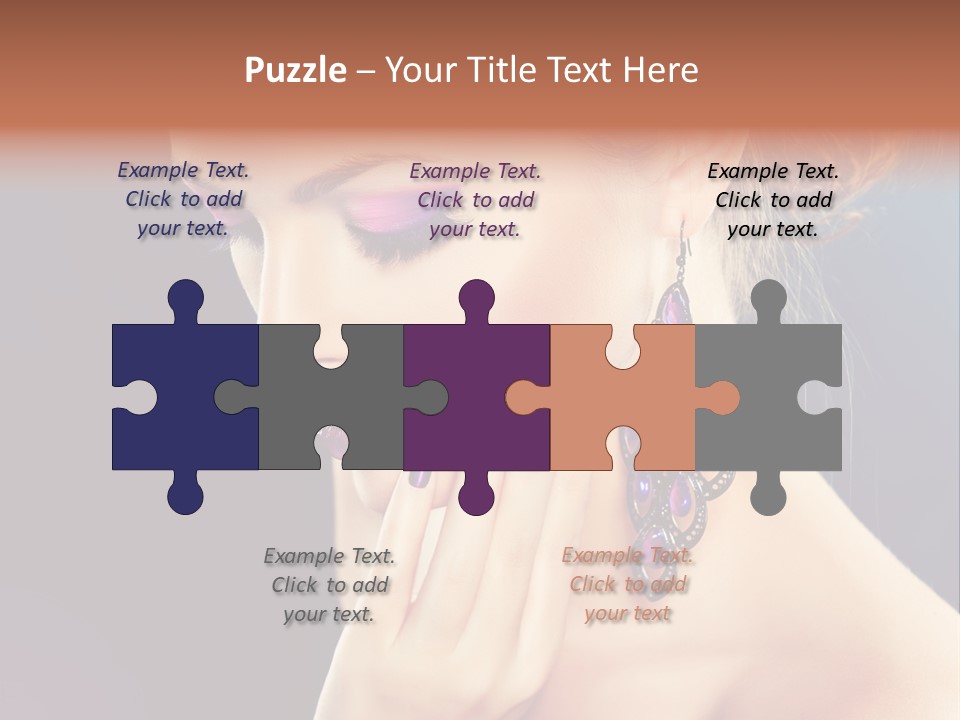 Manicure Beauty Salon Elegance PowerPoint Template