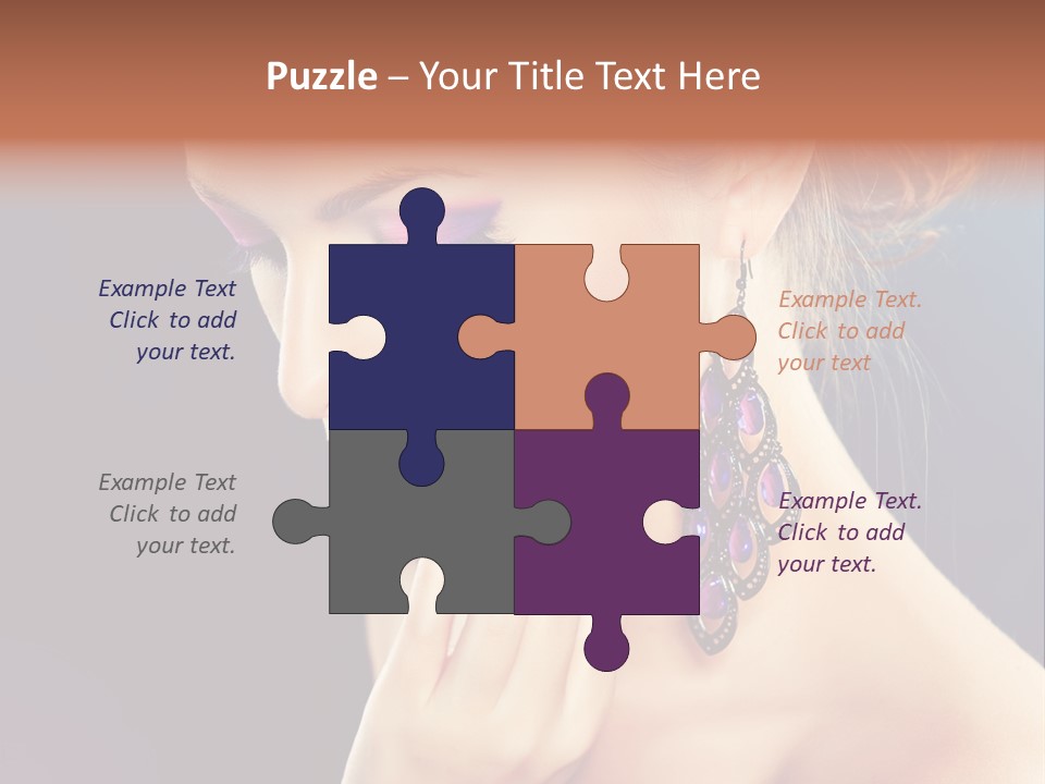 Manicure Beauty Salon Elegance PowerPoint Template