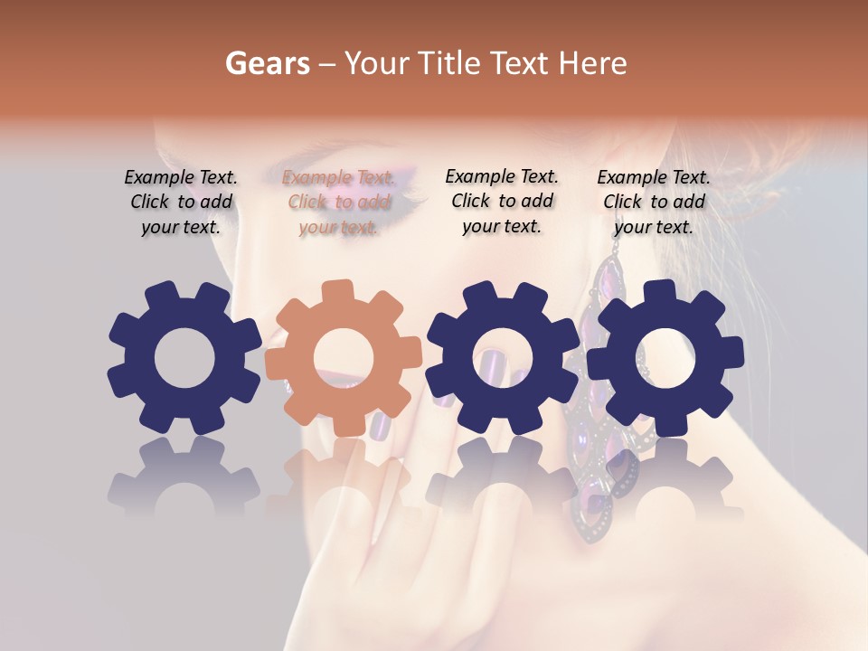 Manicure Beauty Salon Elegance PowerPoint Template