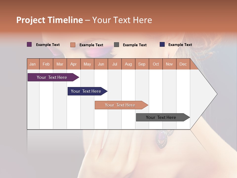 Manicure Beauty Salon Elegance PowerPoint Template