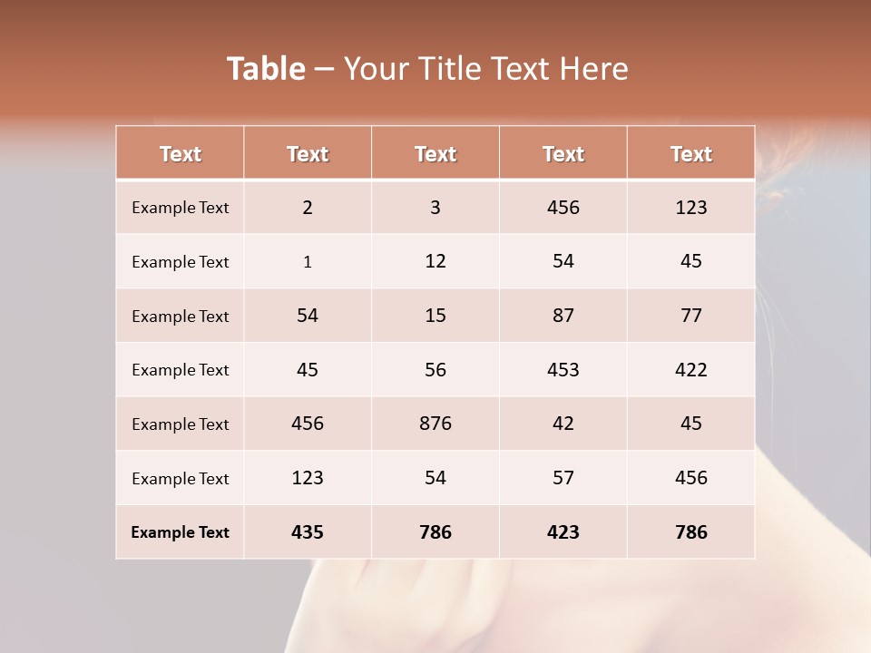 Manicure Beauty Salon Elegance PowerPoint Template