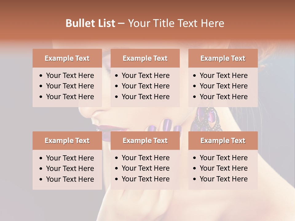 Manicure Beauty Salon Elegance PowerPoint Template