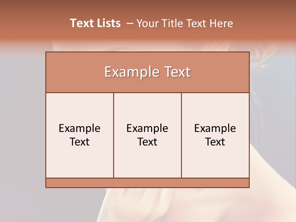 Manicure Beauty Salon Elegance PowerPoint Template