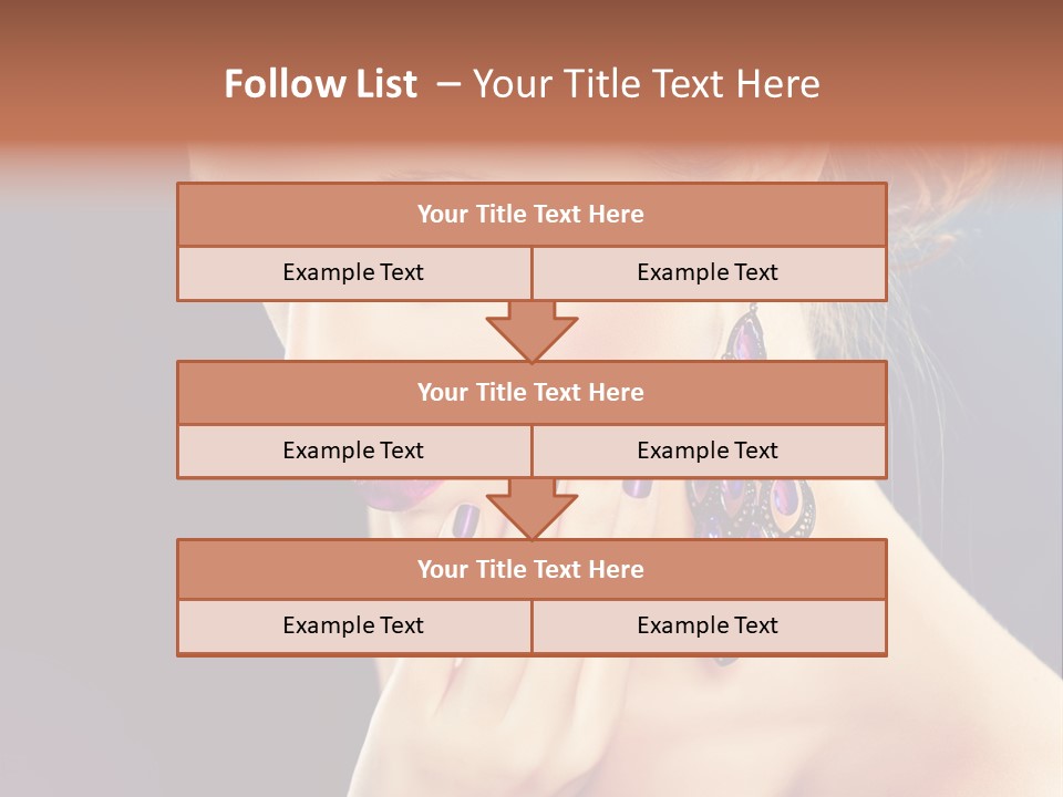 Manicure Beauty Salon Elegance PowerPoint Template