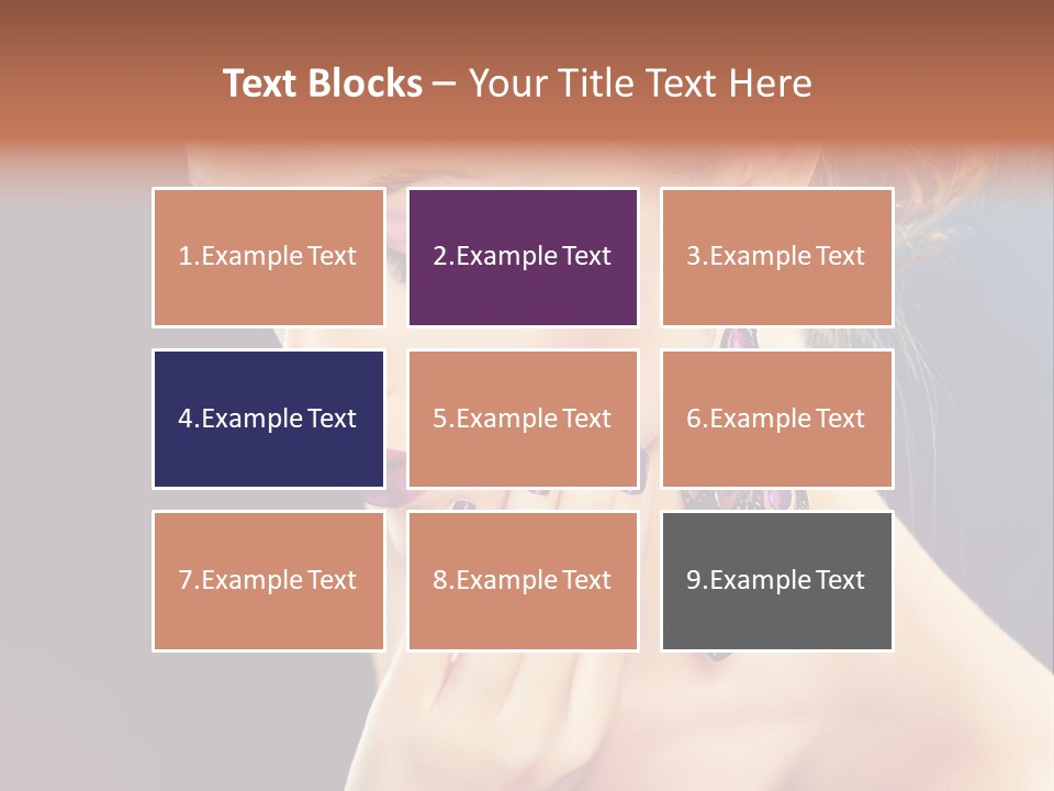 Manicure Beauty Salon Elegance PowerPoint Template