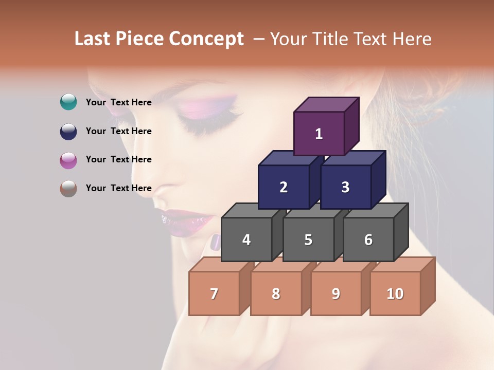 Manicure Beauty Salon Elegance PowerPoint Template