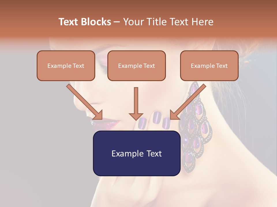 Manicure Beauty Salon Elegance PowerPoint Template