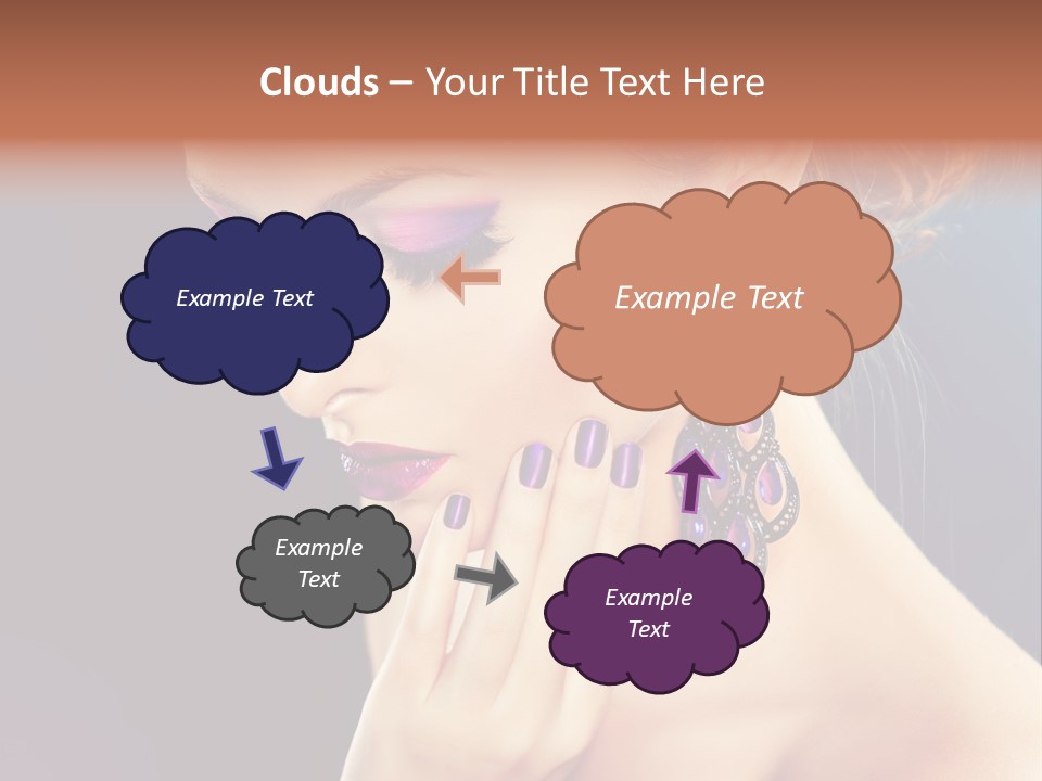 Manicure Beauty Salon Elegance PowerPoint Template