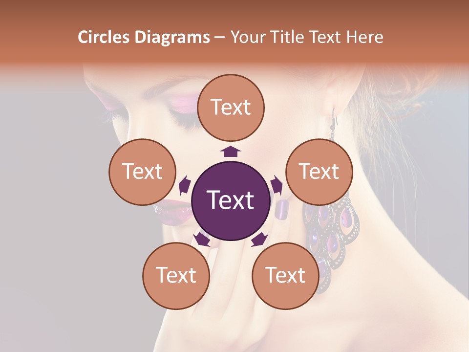 Manicure Beauty Salon Elegance PowerPoint Template