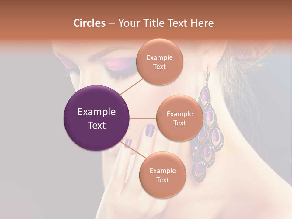 Manicure Beauty Salon Elegance PowerPoint Template