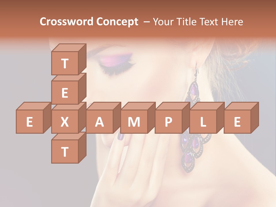 Manicure Beauty Salon Elegance PowerPoint Template