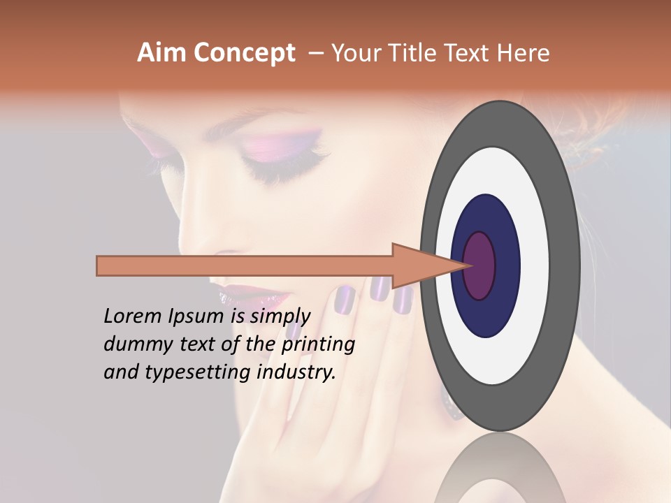 Manicure Beauty Salon Elegance PowerPoint Template