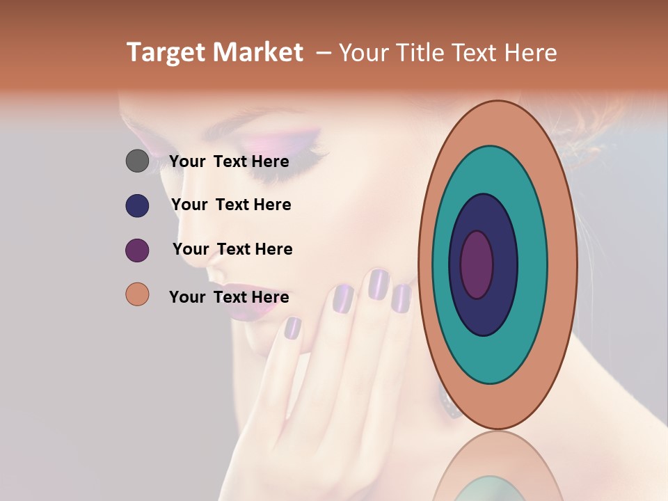 Manicure Beauty Salon Elegance PowerPoint Template