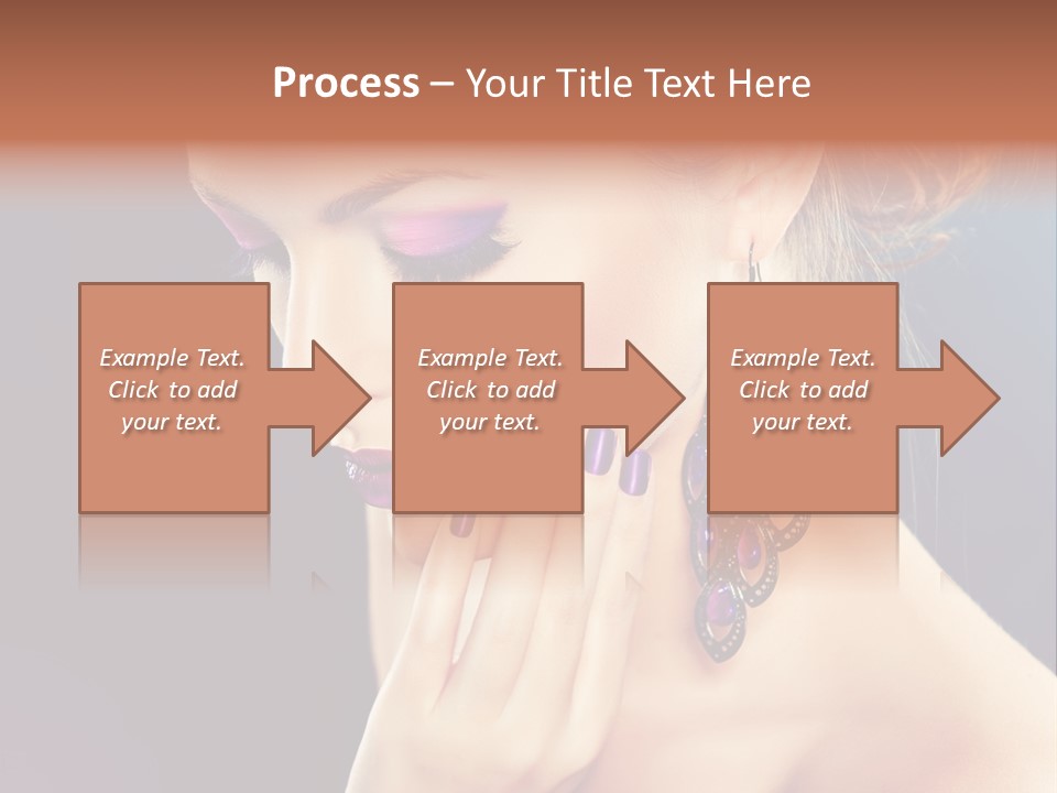 Manicure Beauty Salon Elegance PowerPoint Template