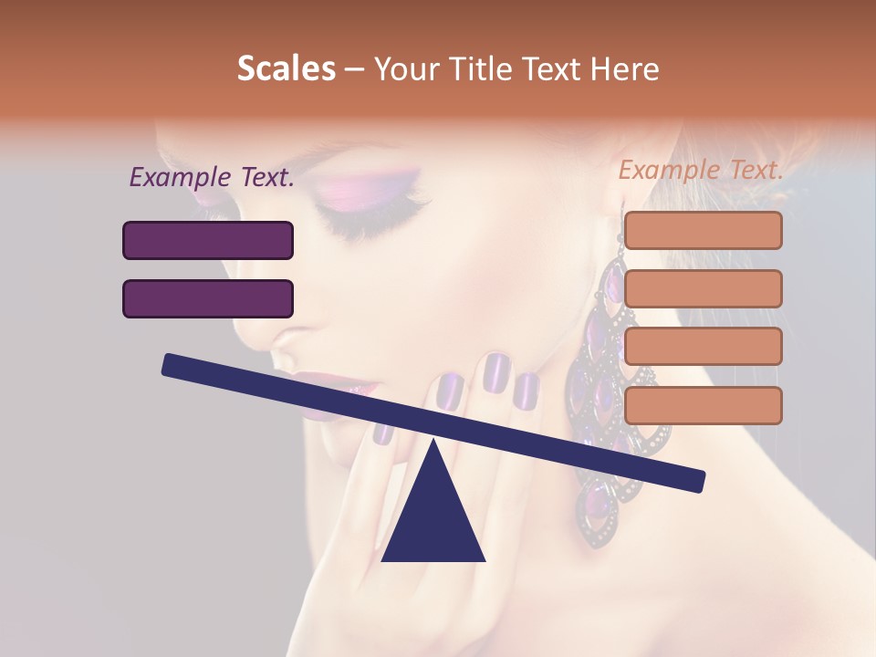 Manicure Beauty Salon Elegance PowerPoint Template