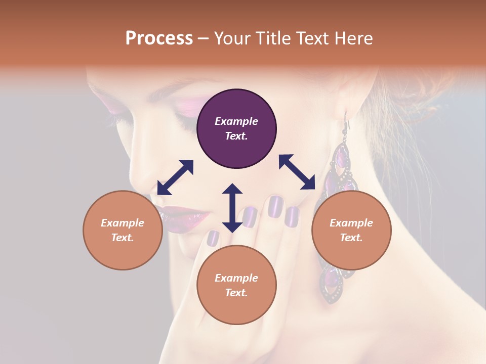 Manicure Beauty Salon Elegance PowerPoint Template