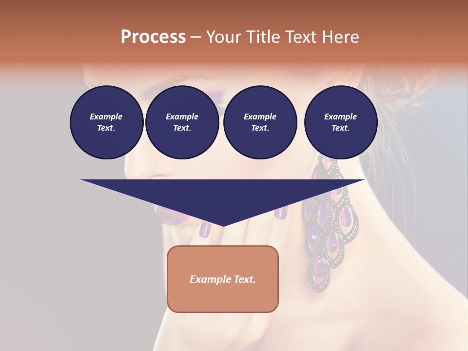 Manicure Beauty Salon Elegance PowerPoint Template