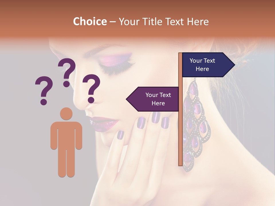 Manicure Beauty Salon Elegance PowerPoint Template