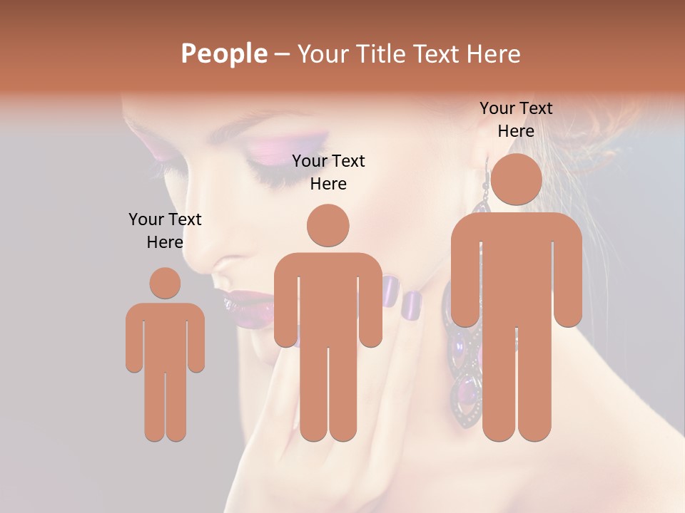 Manicure Beauty Salon Elegance PowerPoint Template