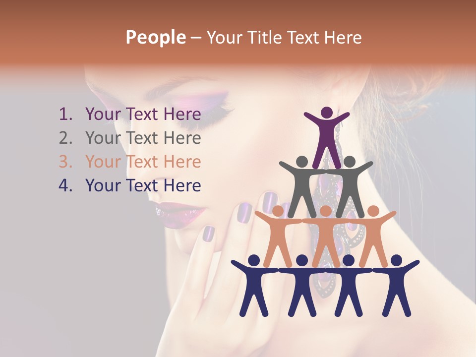 Manicure Beauty Salon Elegance PowerPoint Template