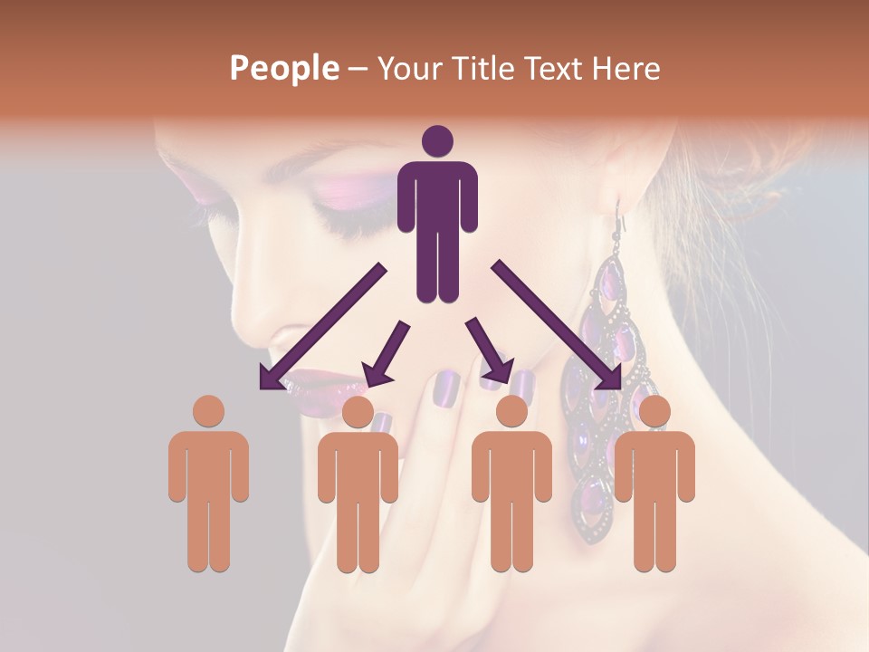 Manicure Beauty Salon Elegance PowerPoint Template