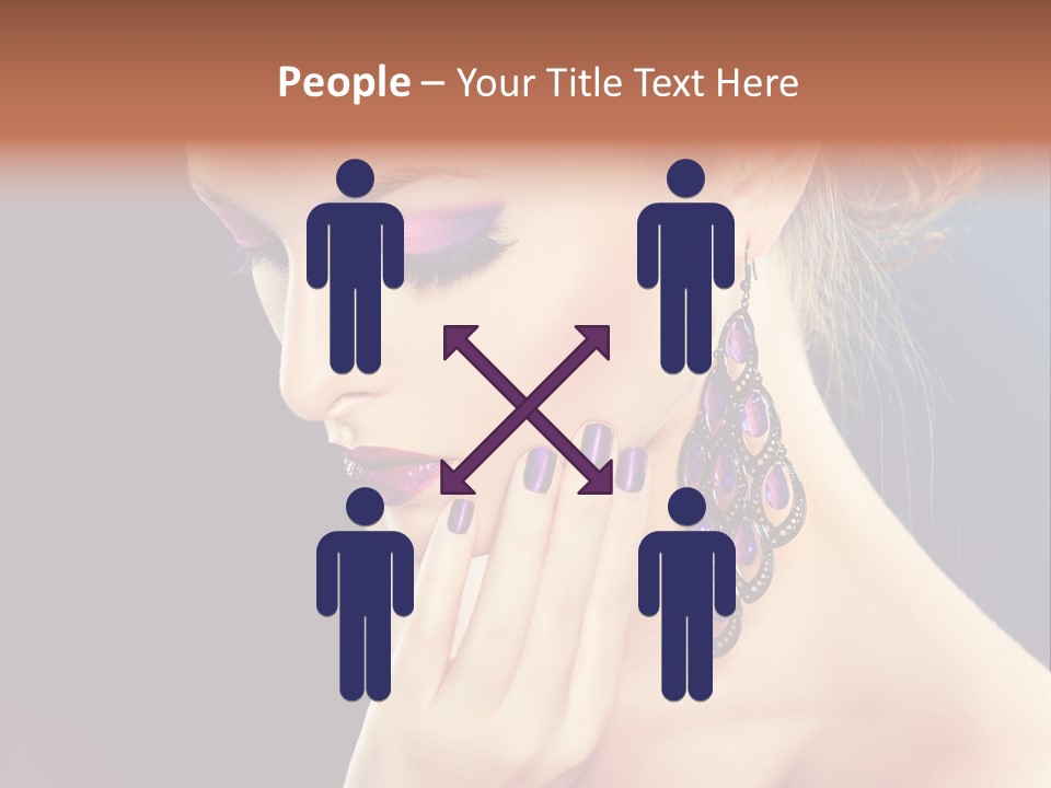 Manicure Beauty Salon Elegance PowerPoint Template