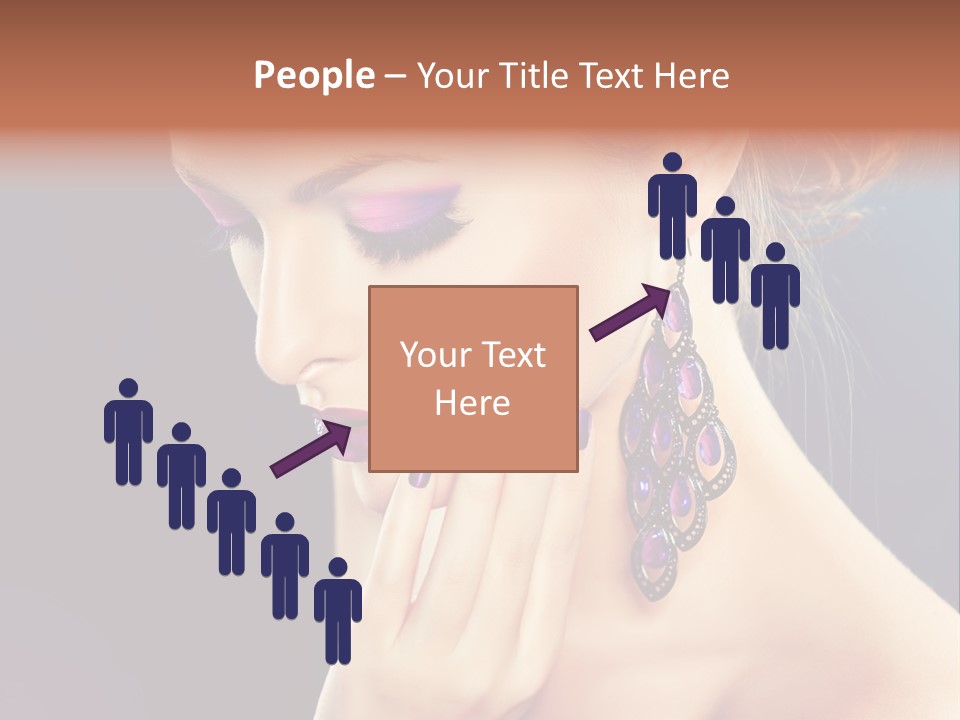 Manicure Beauty Salon Elegance PowerPoint Template