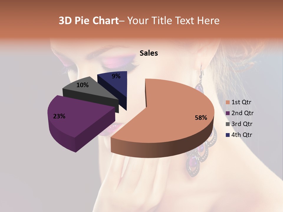 Manicure Beauty Salon Elegance PowerPoint Template