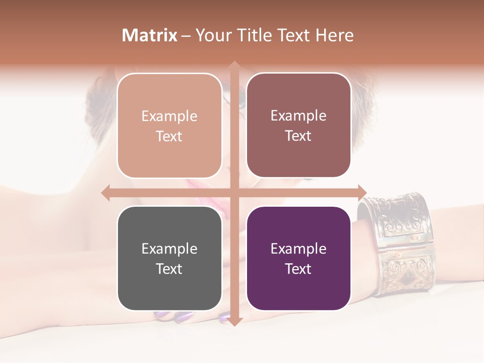 Close Up Eye Style PowerPoint Template