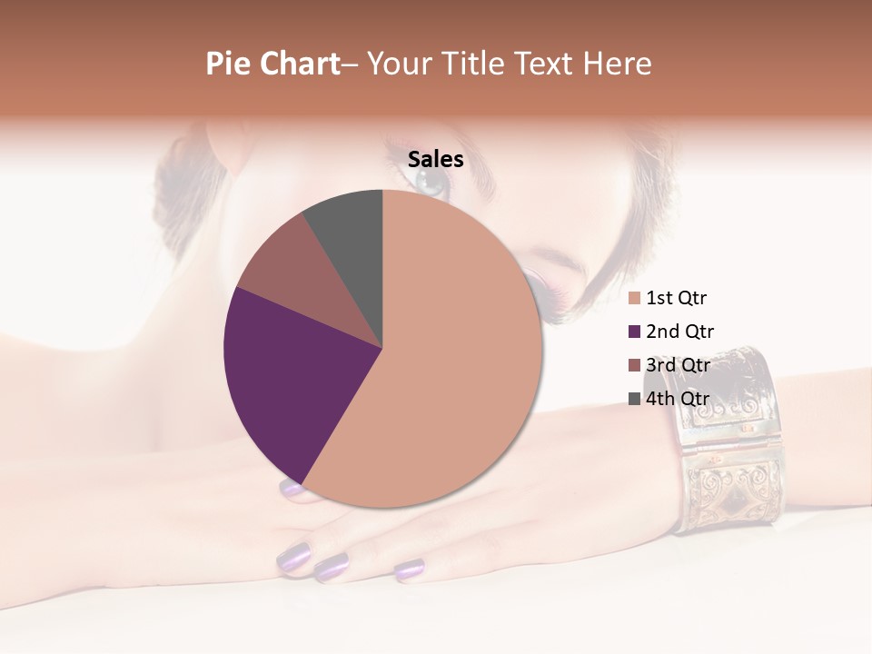 Close Up Eye Style PowerPoint Template